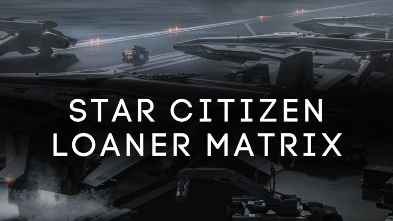 Star Citizen Loaner Matrix: A Comprehensive Guide